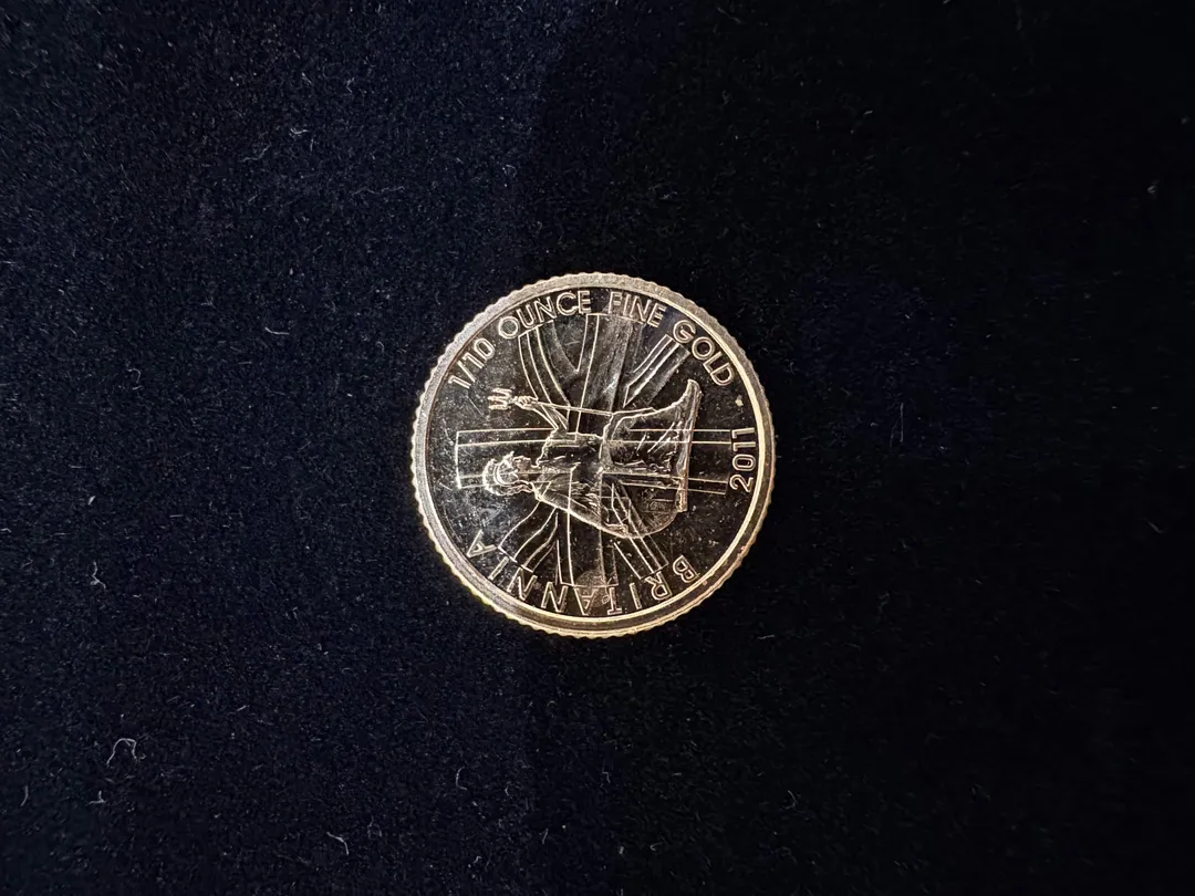 Lot 48 — 2011 1/10oz Gold £10 Britannia Coin