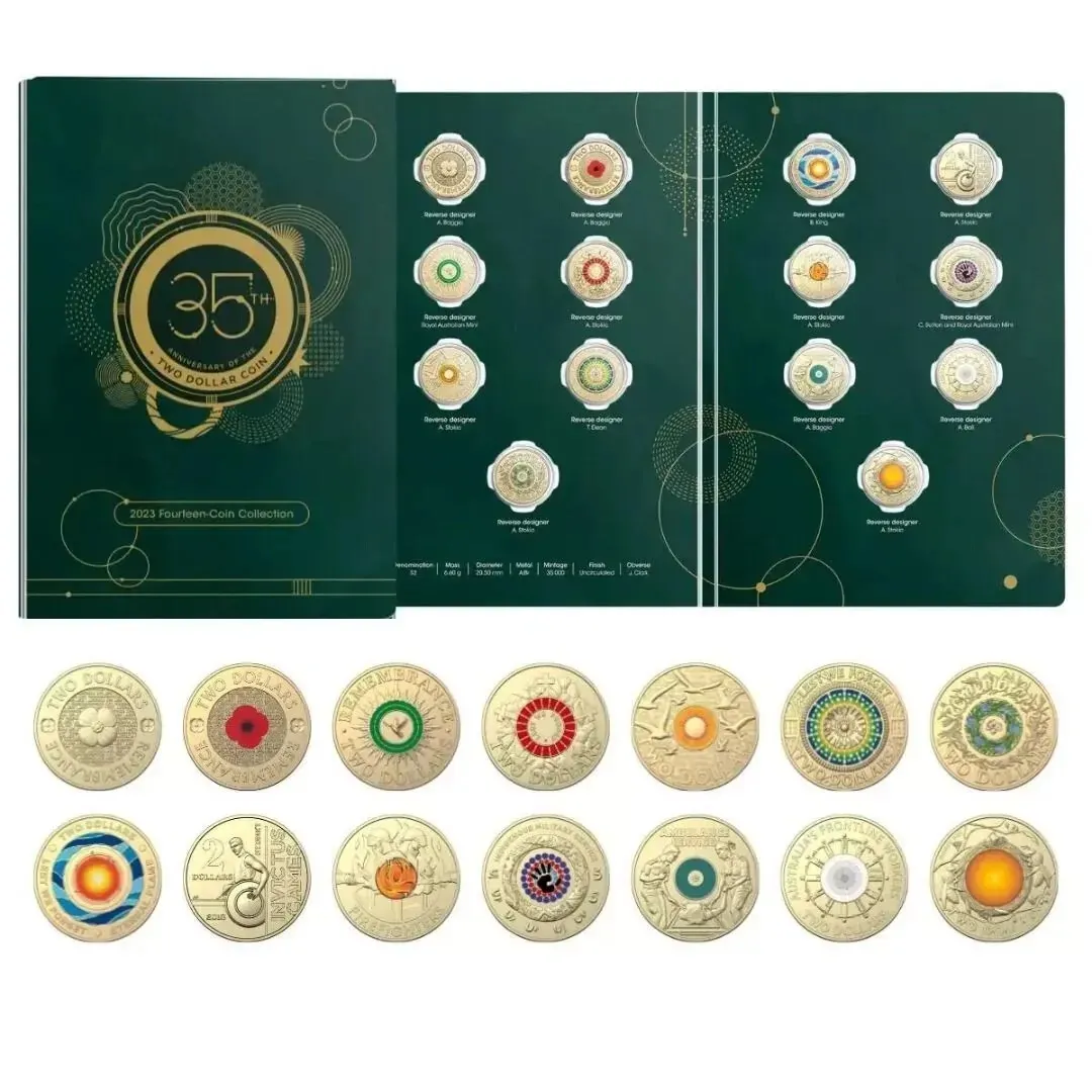Lot 27 — 2023 $2 35th Anniversary of the Two Dollar - Coin Collection