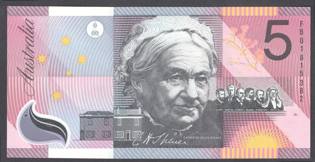Lot 32 — 2001 $5 Macfarlane/Evans [FB01] aUnc+