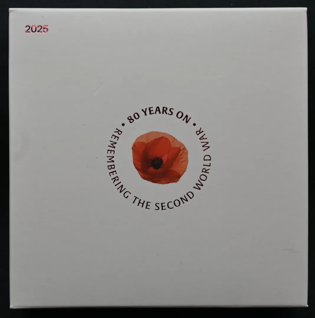 Lot 11 — 2025 $2 80 Years On: Remembering the Second World War - ‘C' Mintmark Coloured Fine Silver Proof Coin