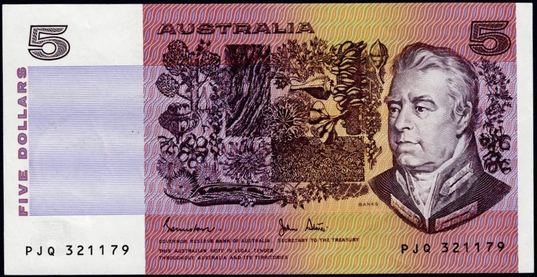Lot 34 — $5 Knight/Wheeler Gothic Centre Thread General Prefix