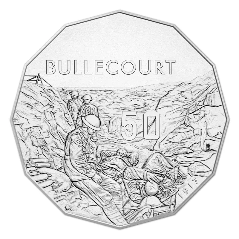 Lot 32 — 2017 50c Bullencourt - Unc