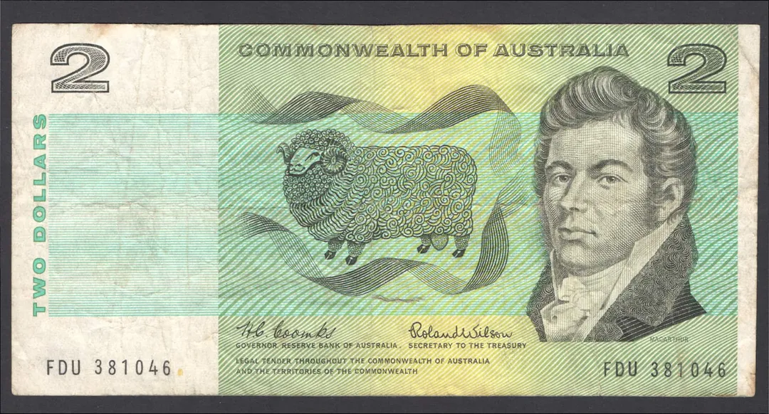 Lot 14 — $2 : Serial # FDU 381046