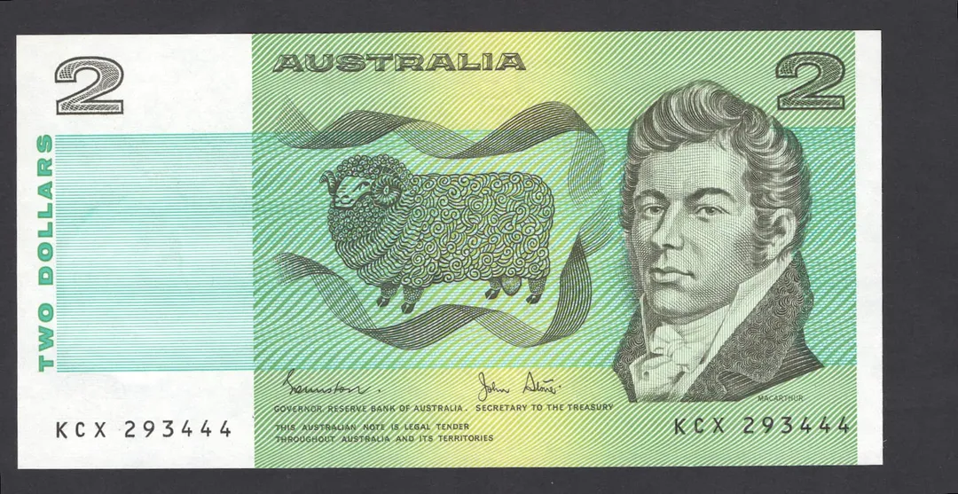 Lot 24 — $2 : Serial # KCX 293444