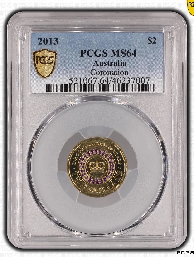 Lot 33 — 2013 $2 Coronation MS64