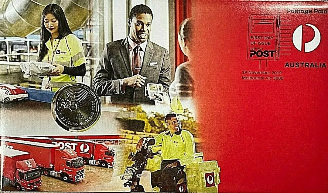 Lot 7 — 2019 $1 A for Australia Post PNC