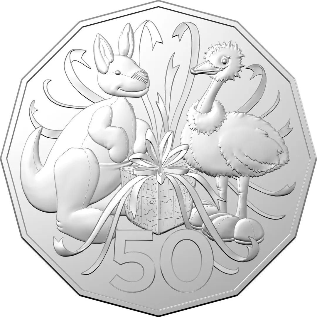 Lot 42 — 2022 50c Baby 50c from proof set - Proof