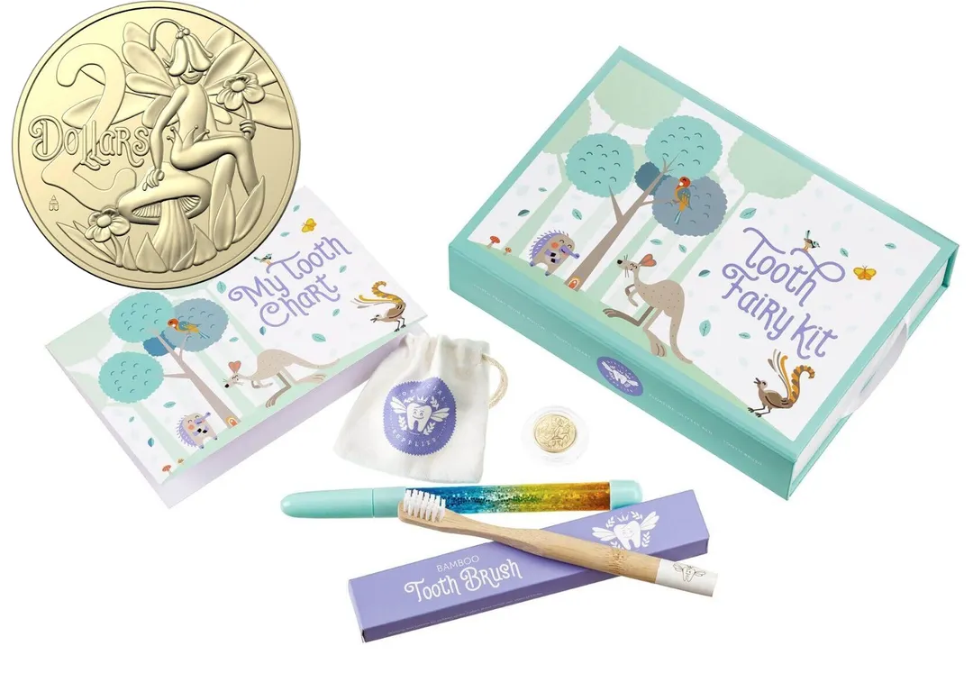 Lot 3 — 2023 $2 Tooth Fairy Kit (Teal Woodland Design)
