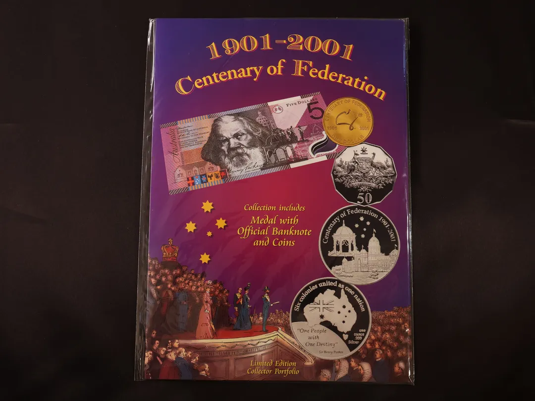 Lot 19 — 2001 Federation Limited Edition folder
