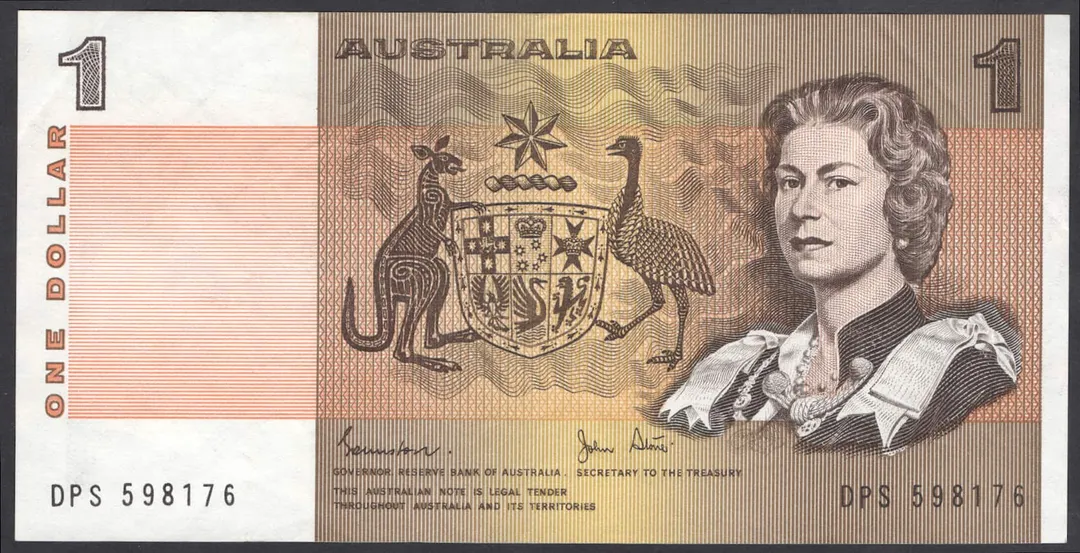 Lot 1 — 1982 $1 Johnston/Stone [DPS] EF